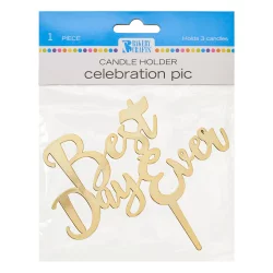 DecoPac Celebration Candle Holder Pic