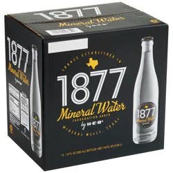 H-E-B 1877 Mineral Water - 12 ct