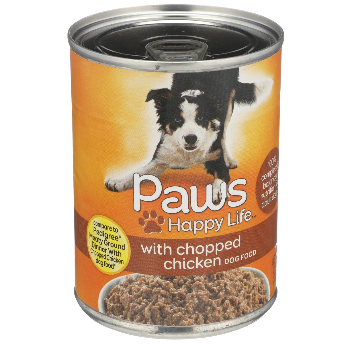 slide 2 of 11, Paws Happy Life Chopped Chicken Dog Food, 13.2 oz