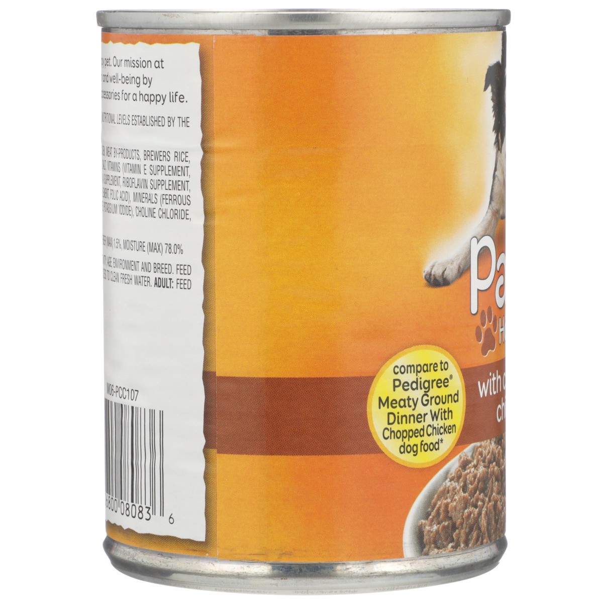 slide 5 of 11, Paws Happy Life Chopped Chicken Dog Food, 13.2 oz