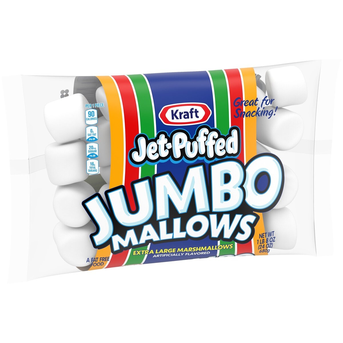 slide 2 of 2, Jet-Puffed Jumbo Extra Large Marshmallows, 28 oz