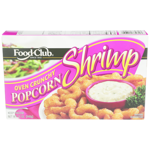 slide 1 of 1, Food Club Popcorn Shrimp, 12 oz