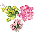 slide 1 of 1, Harris Teeter Flower Gallery 10-Stem Rose Bunch, 1 ct