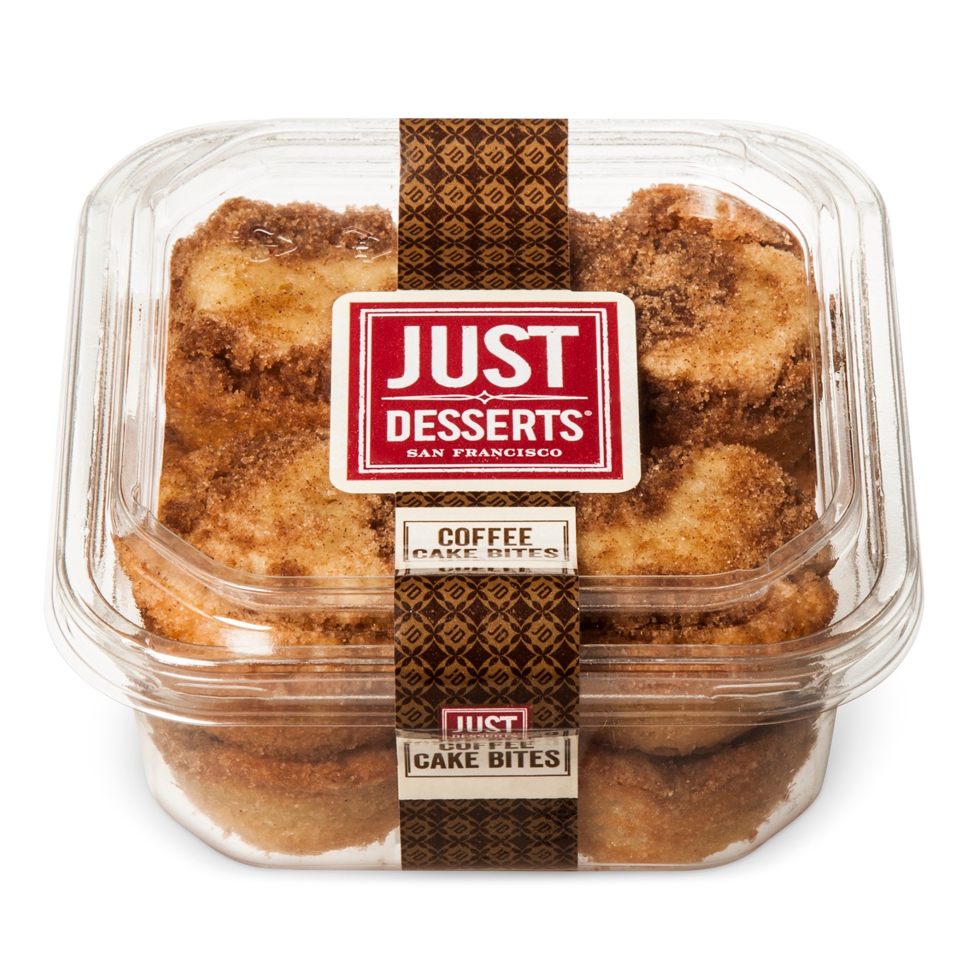 slide 1 of 5, Just Desserts Coffee Cake Bites 4.5 oz, 4.5 oz