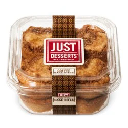 Just Desserts Coffee Cake Bites 4.5 oz
