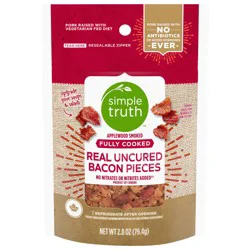 Simple Truth Fully Cooked Real Uncured Bacon Pieces