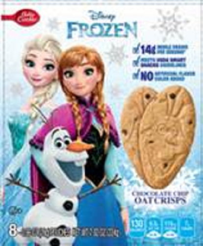 slide 1 of 1, Betty Crocker Disney Frozen Chocolate Chip Oat Crisps, 7.92 oz