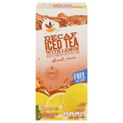 Giant Sugar Free Decaf Lemon Iced Tea Drink Mix - 6 ct