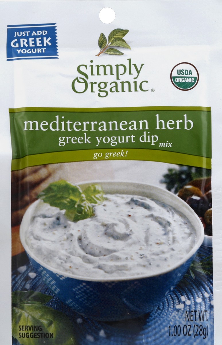 slide 1 of 2, Simply Organic Dip Mix 1 oz, 1 oz