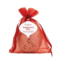 Enfusia Fizz & Foam Bath Bomb Peppermint Bliss