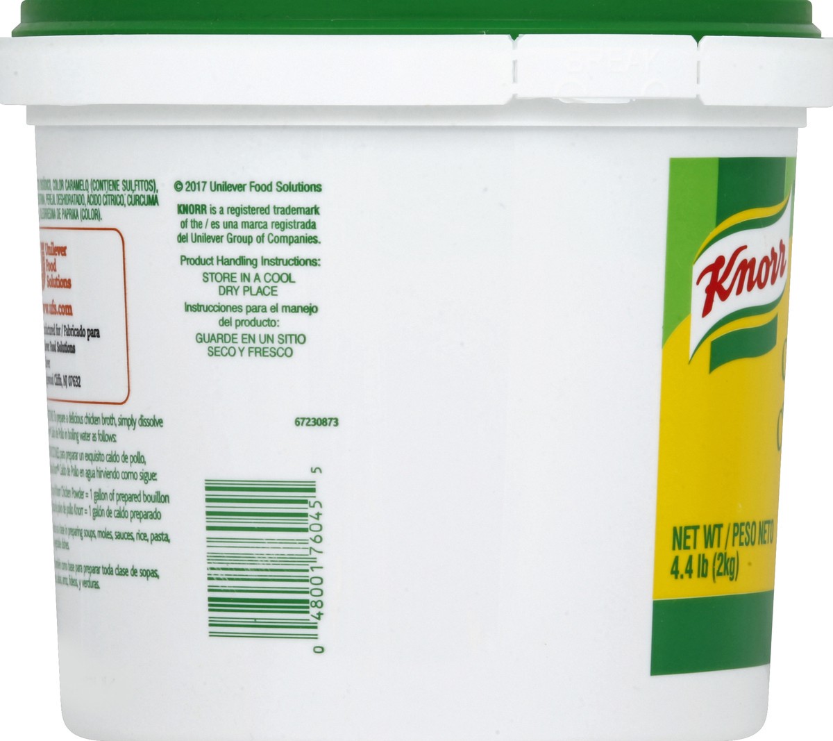 slide 9 of 9, Knorr Chicken Flavor Bouillon, 4.4 lb