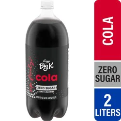 Kroger Big K Zero Sugar Soda Bottle