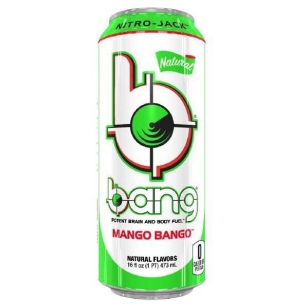 slide 1 of 1, Bang Natural Mango Bango Energy Drink, 16 oz