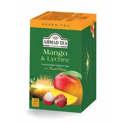 Ahmad Tea Mango & Lychee Green Tea - 40 gram