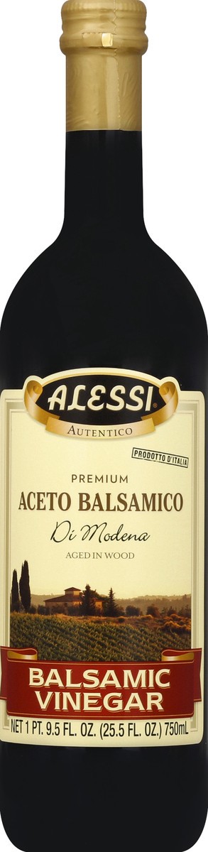 slide 1 of 2, Alessi Vinegar, Balsamic, 25.5 fl oz