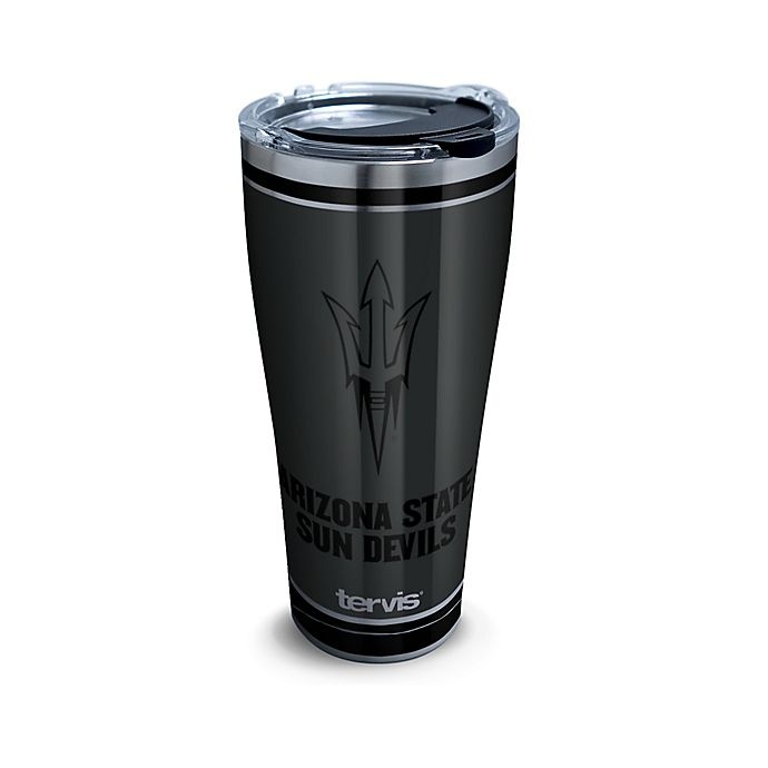 slide 1 of 1, NCAA Tervis Arizona State University Blackout Stainless Steel Tumbler with Lid, 30 oz