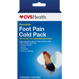 slide 1 of 1, CVS Health Foot Pain Cold Pack, 1 ct