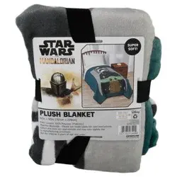Star Wars Star Wars The Mandalorian Super Soft Plush Blanket 1 ea