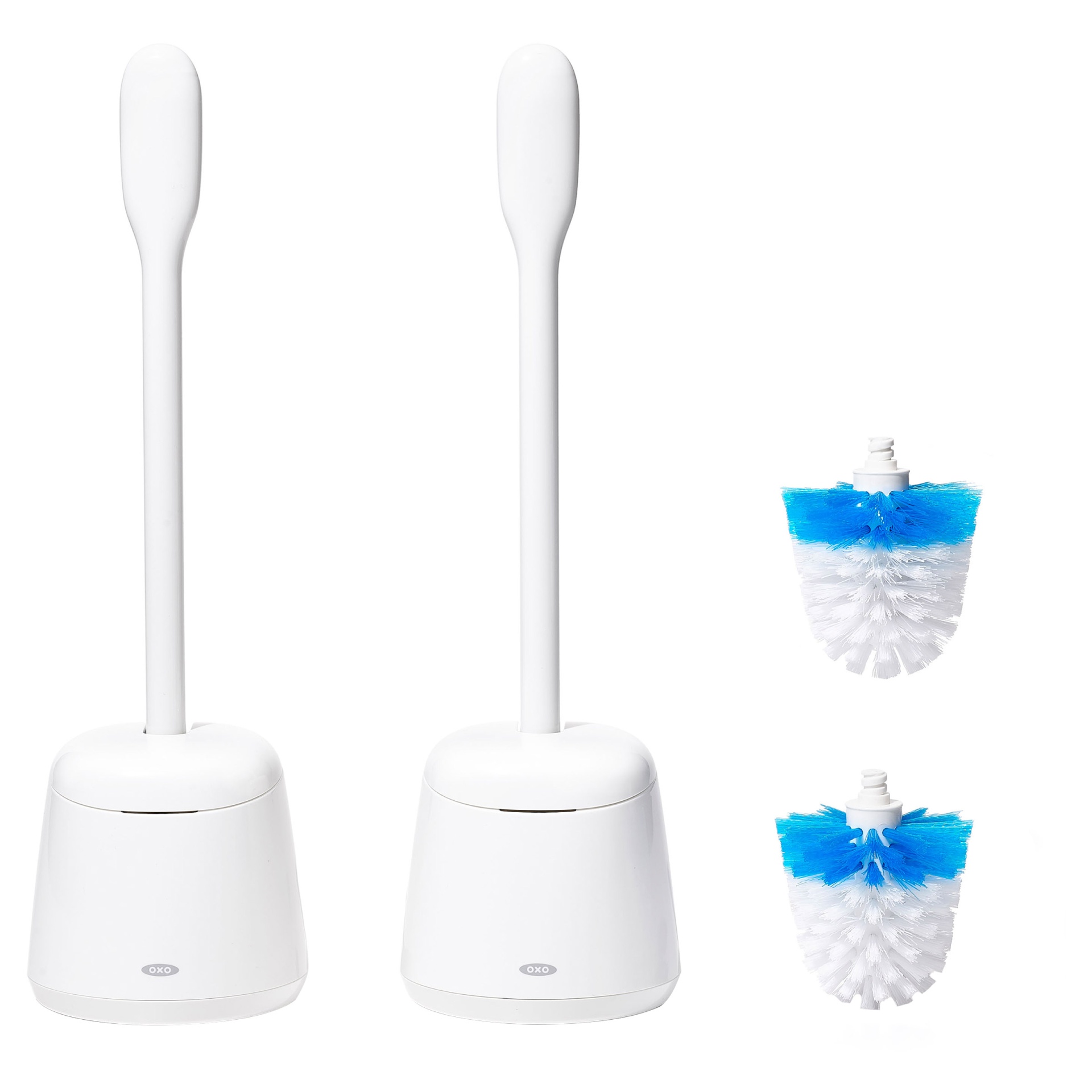 slide 1 of 4, Helen of Troy Codml OXO Toilet Brush and Canister Set, 