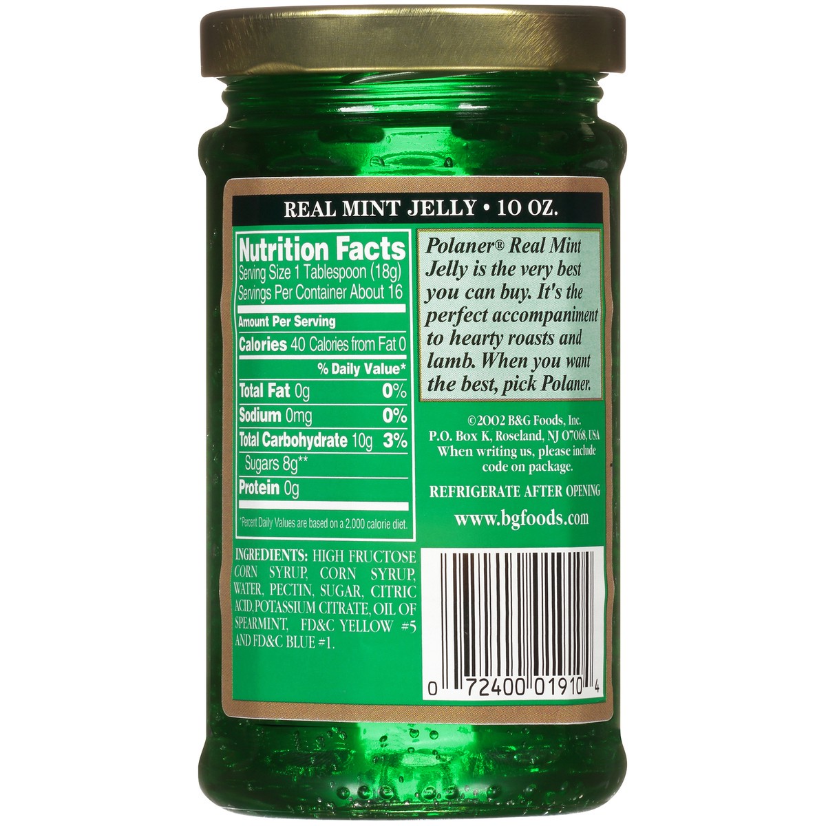 slide 6 of 7, Polaner Real Mint Jelly 10 oz, 10 oz