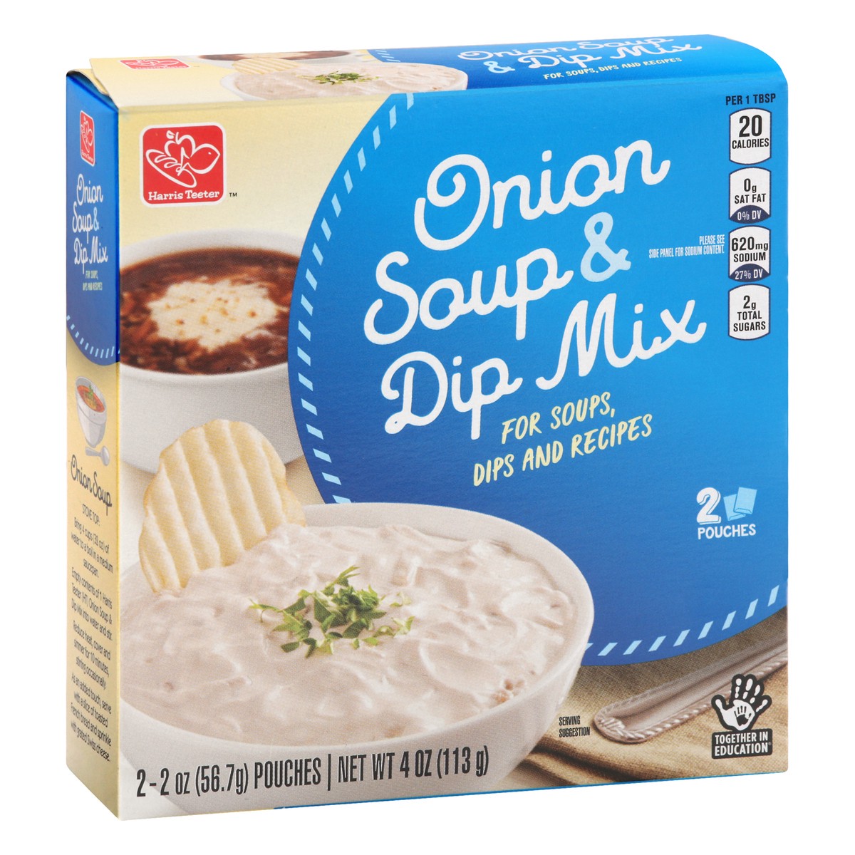 slide 4 of 10, Harris Teeter Onion Soup & Dip Mix, 2 oz