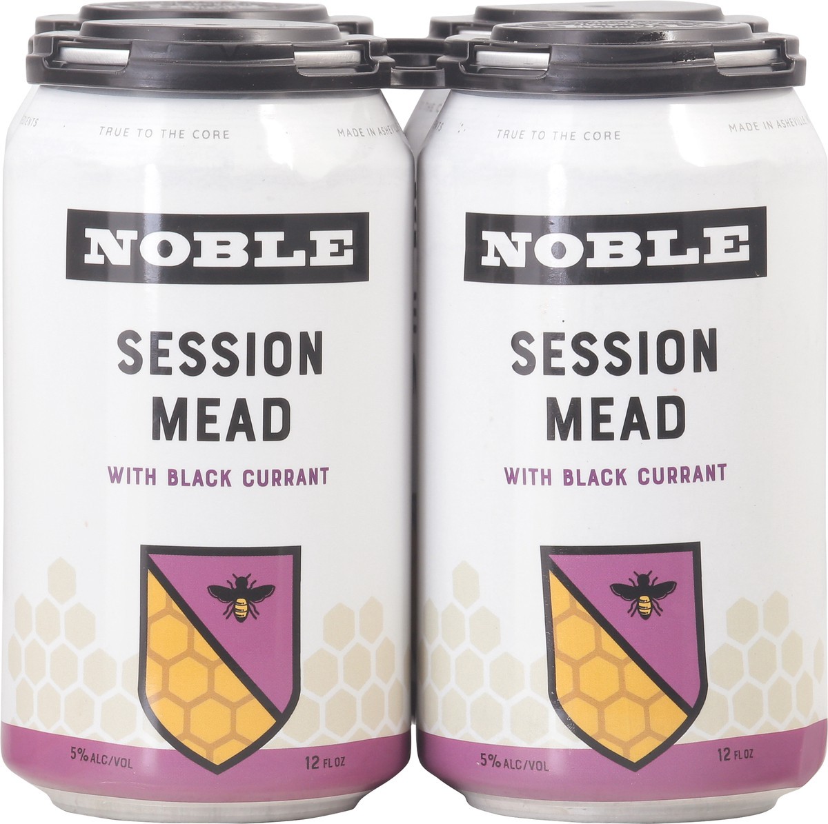slide 6 of 9, Noble Session Mead Beer with Black Currant 4 - 12 fl oz Cans, 4 ct