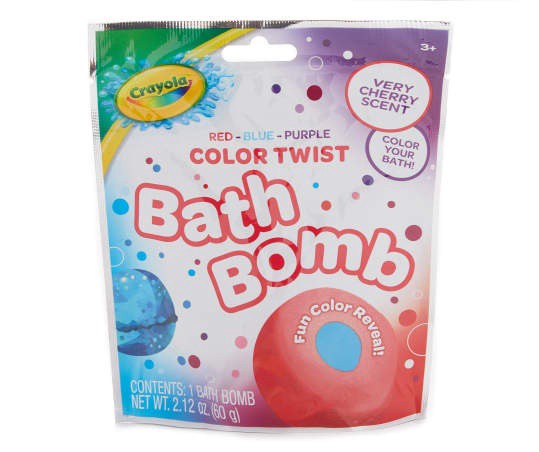 slide 1 of 1, Crayola Color Twist Bath Bombs Green - Each, 1 ct