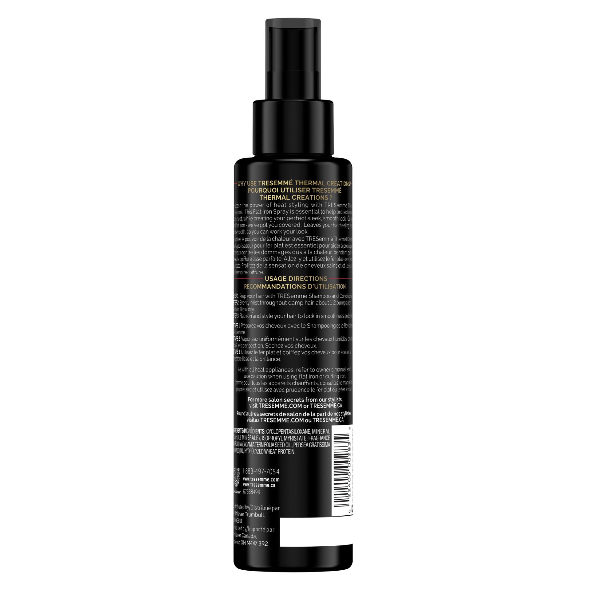 slide 3 of 4, TRESemmé Thermal Creations Styling Aid Flat Iron Spray, 6.1 U.S. FL OZ, 6.1 oz