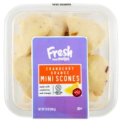 Fresh From Meijer Orange Cranberry Mini Scones, 10 Oz