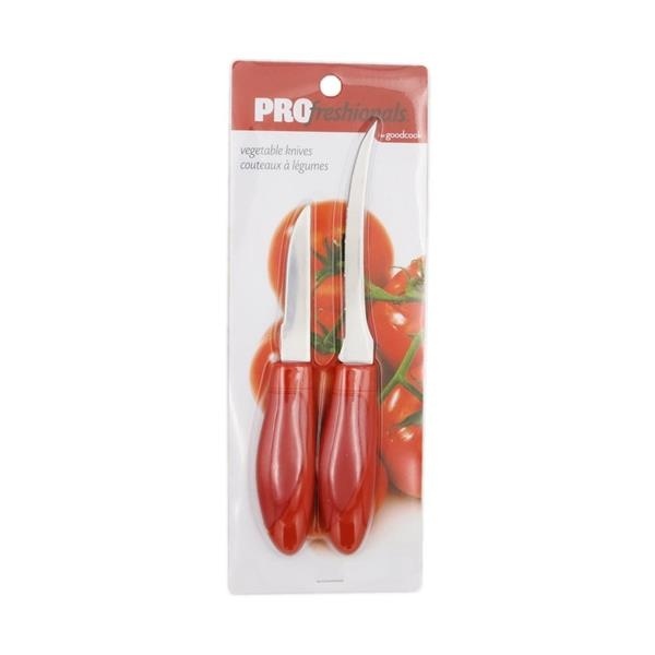 slide 1 of 1, Good Cook Profreshionals Paring & Vegetable Knife Set, 2 ct