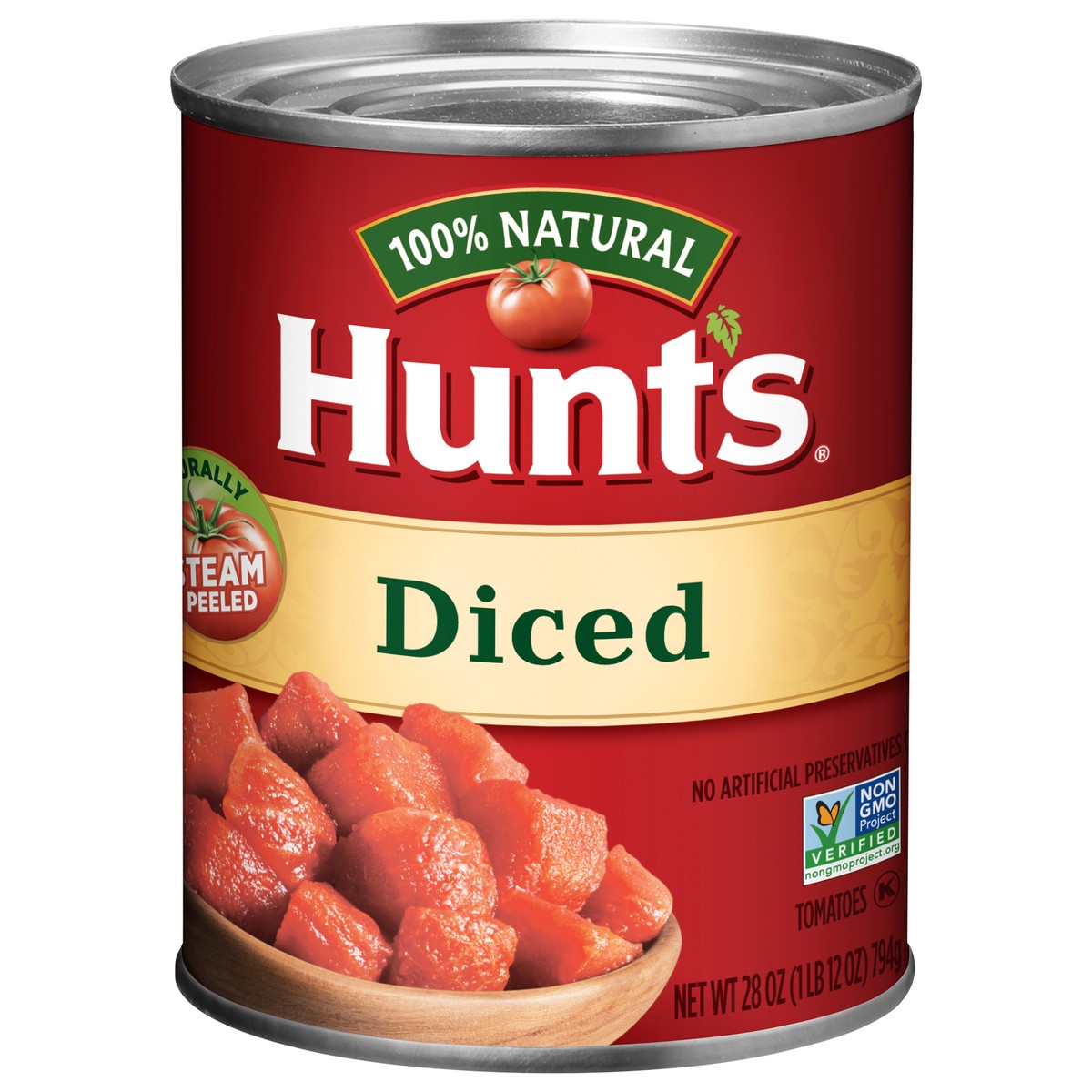 slide 1 of 2, Hunt's Diced Tomatoes 28 oz, 28 oz