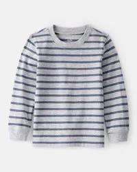 Carter's Toddler Boy Striped Long-Sleeve Tee - Grey Grey 2T