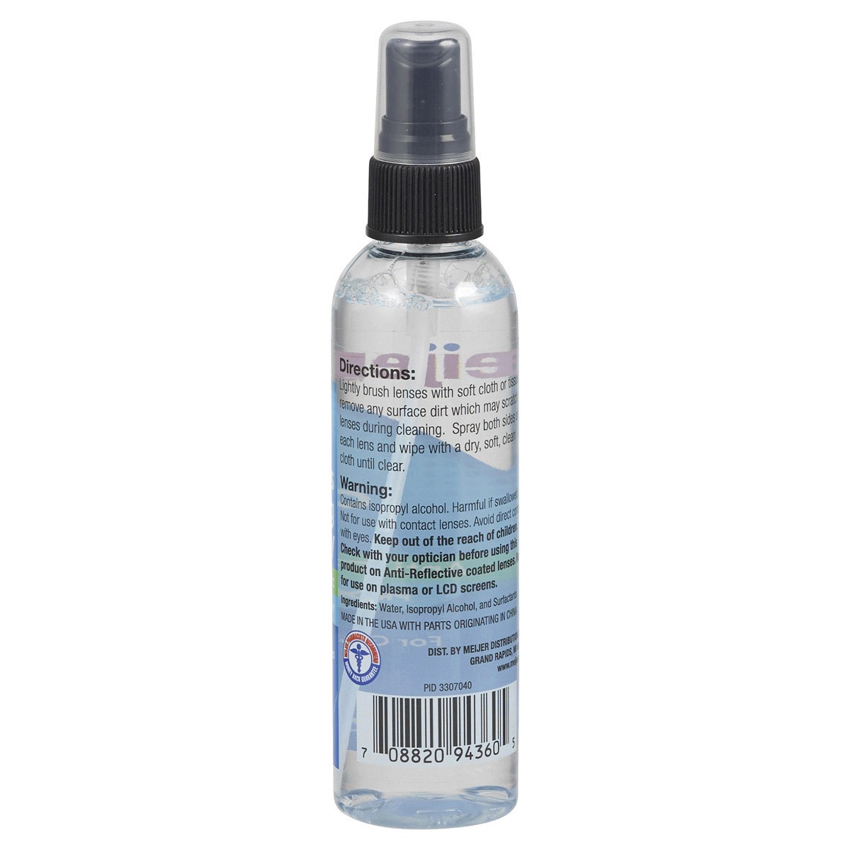 slide 5 of 5, Meijer Lens Cleaning Spray, 4 oz