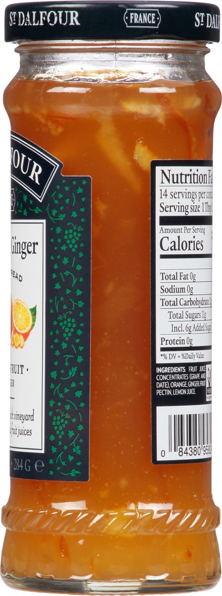 slide 11 of 14, St. Dalfour Orange & Ginger Fruit Spread 10 oz, 10 oz