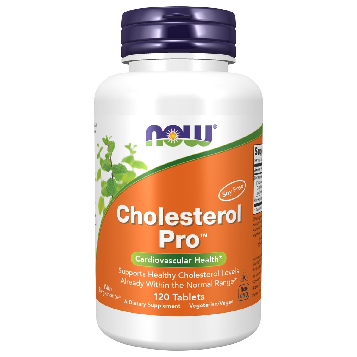 slide 1 of 4, NOW Cholesterol Pro™ - 120 Tablets, 120 ct