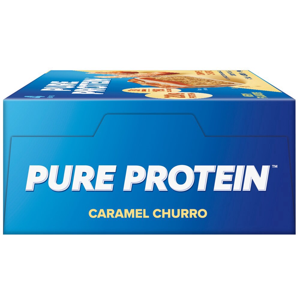 slide 5 of 5, Pure Protein Caramel Churro Protein Bar, 4 ct; 1.76 oz