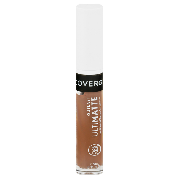 slide 1 of 1, Covergirl Outlast Ultimatte Liquid Lipstick, Prosecco Pop 100, 0.11 fl oz