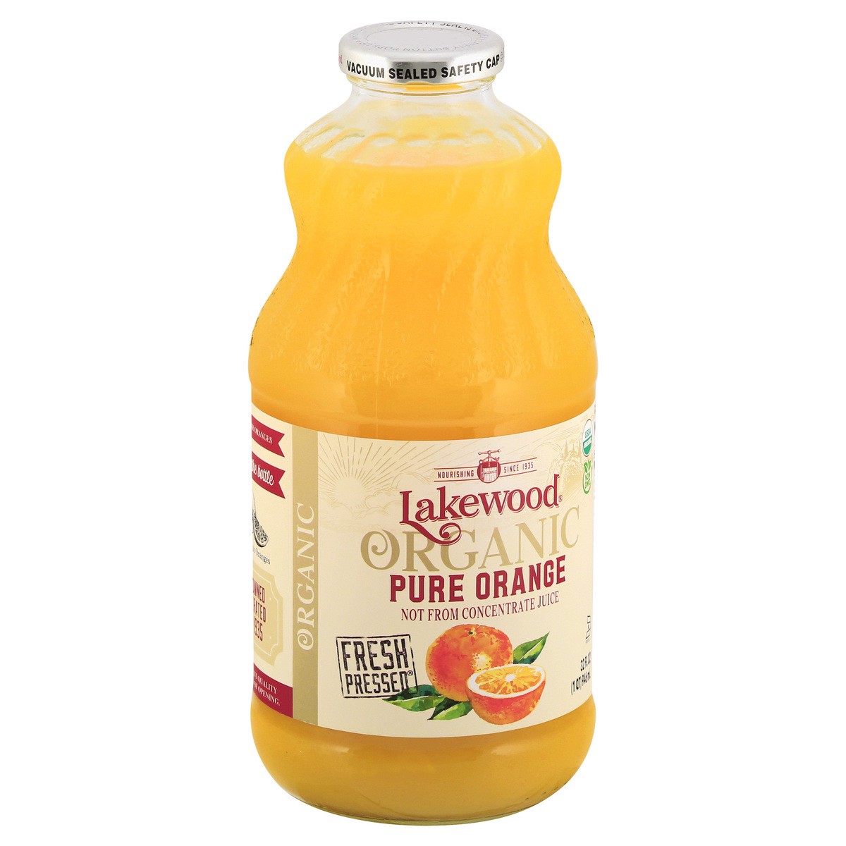 slide 3 of 13, Lakewood Organic Pure Orange Juice 32 oz, 32 oz