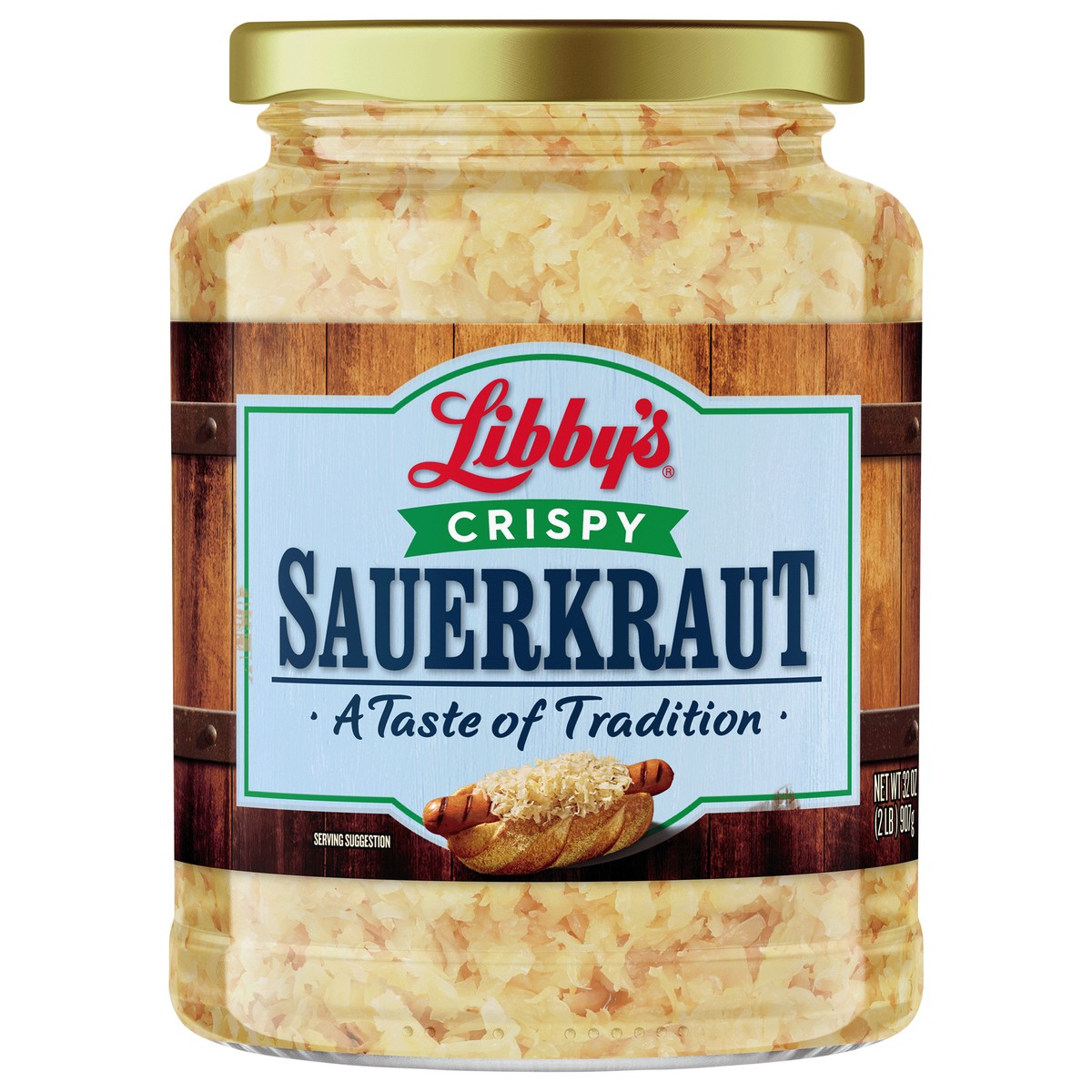 slide 1 of 4, Libby's Crispy Sauerkraut- 32 oz, 32 oz
