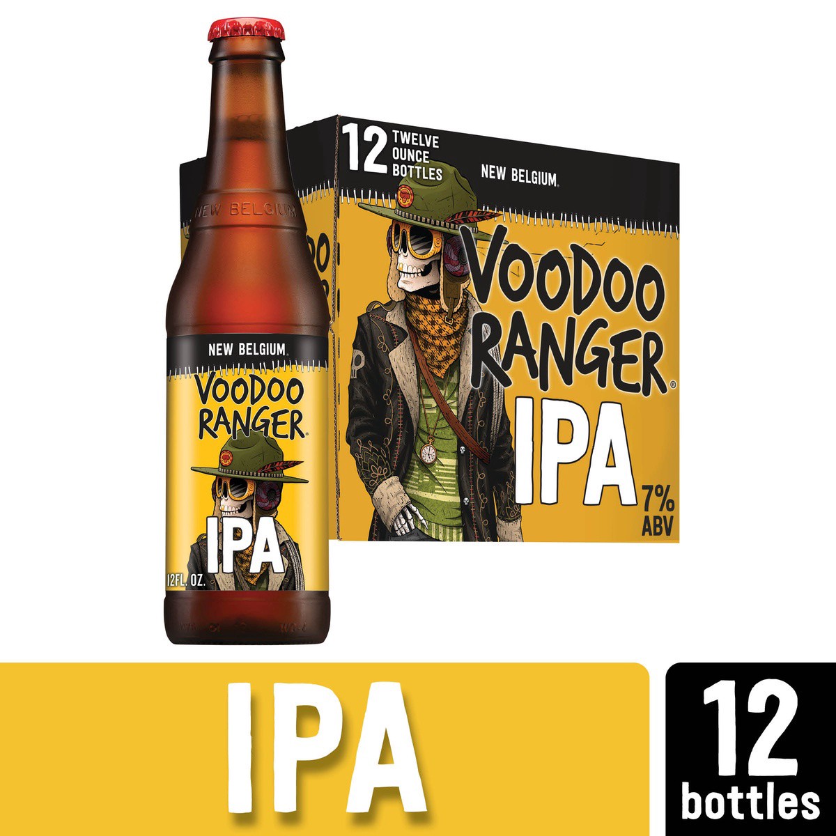 slide 6 of 9, Voodoo Ranger Ipa Beer, 12 ct; 12 fl oz