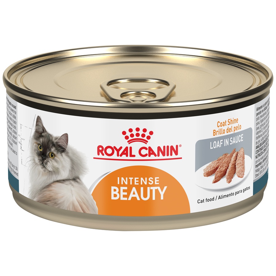 slide 1 of 7, Royal Canin Feline Health Nutrition Intense Beauty Loaf in Sauce Wet Cat Food, 5.8 oz