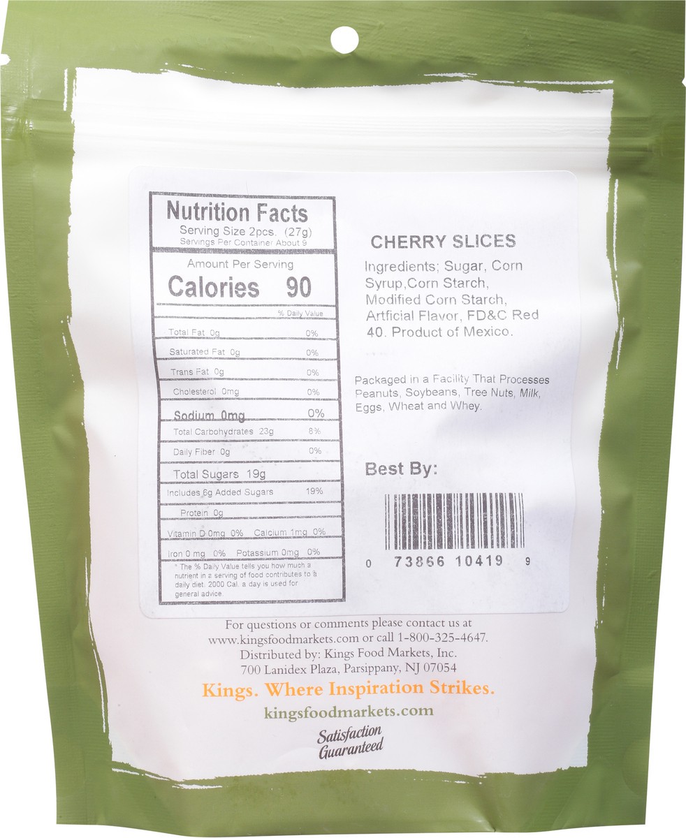 slide 11 of 13, Kings Cherry Slices 9 oz, 9 oz