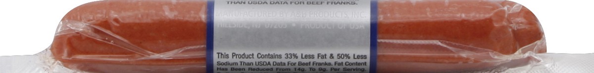 slide 3 of 5, A & H Abeles Heymann Reduced Fat And Sodium No Nitrates Or Nitrites Added Beef Frankfurters, 12 oz