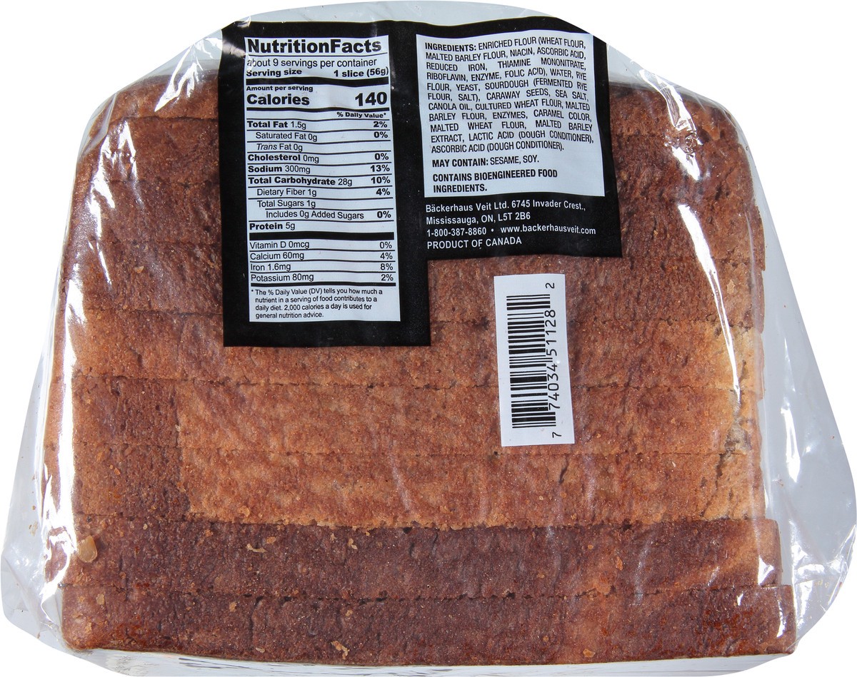 slide 2 of 12, Backerhaus Signature Marble Rye Loaf 17.6 oz, 17.6 oz