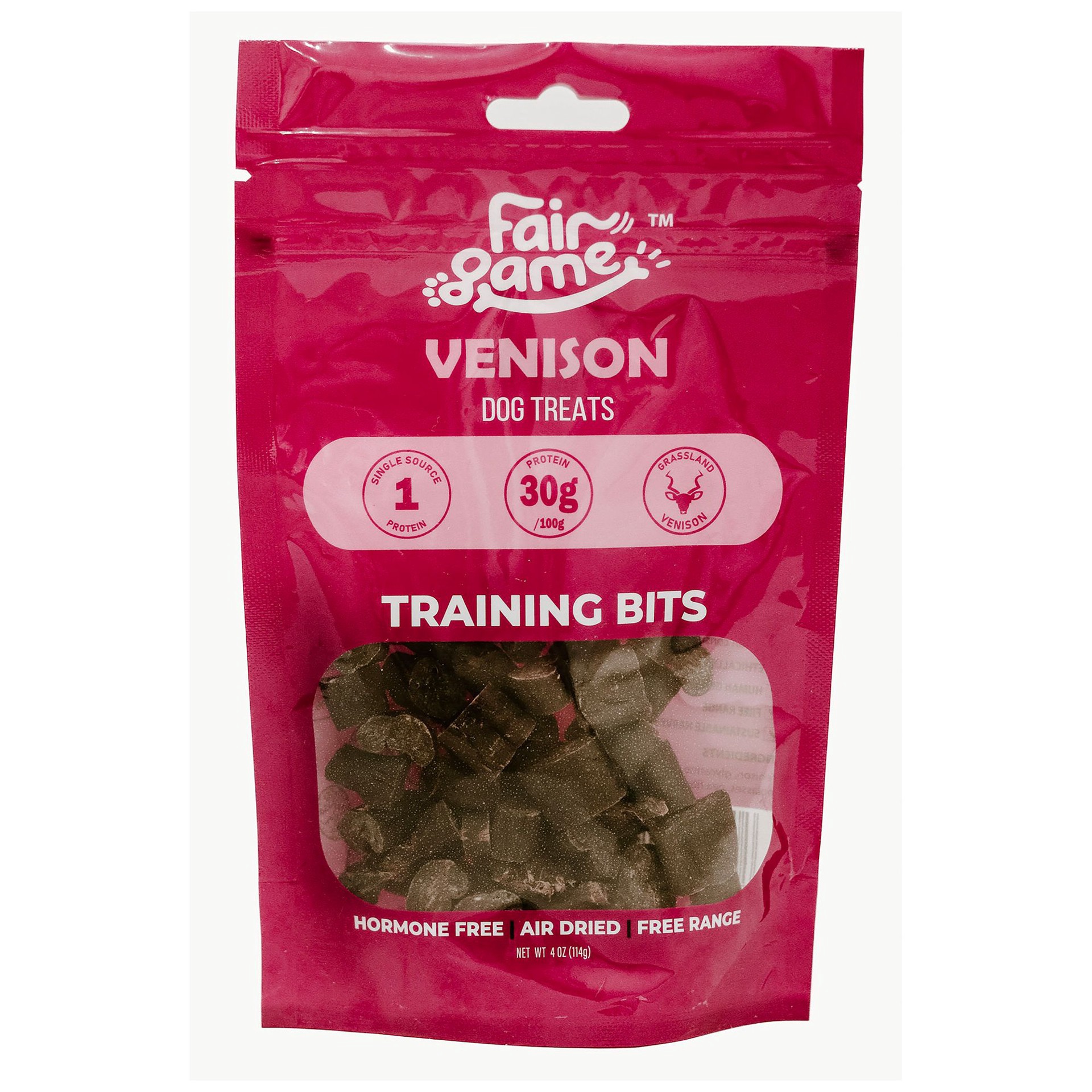 slide 1 of 1, Fair Game Fairgame Venison Training Bits 4 OZ, 4 oz