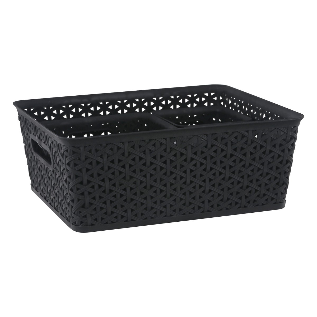 slide 6 of 9, Whitmor Resin Form Tote Set Black, 4 ct