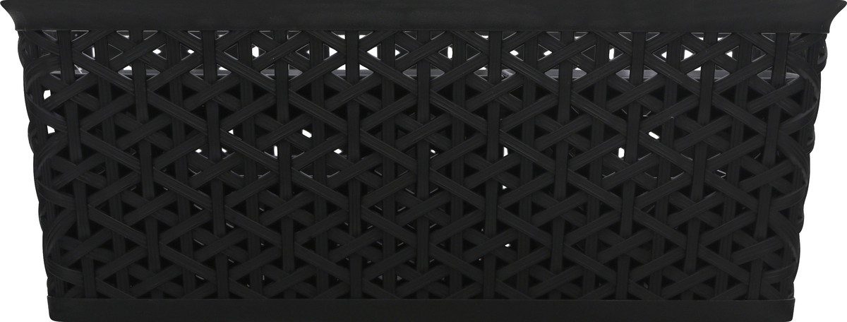 slide 5 of 9, Whitmor Resin Form Tote Set Black, 4 ct