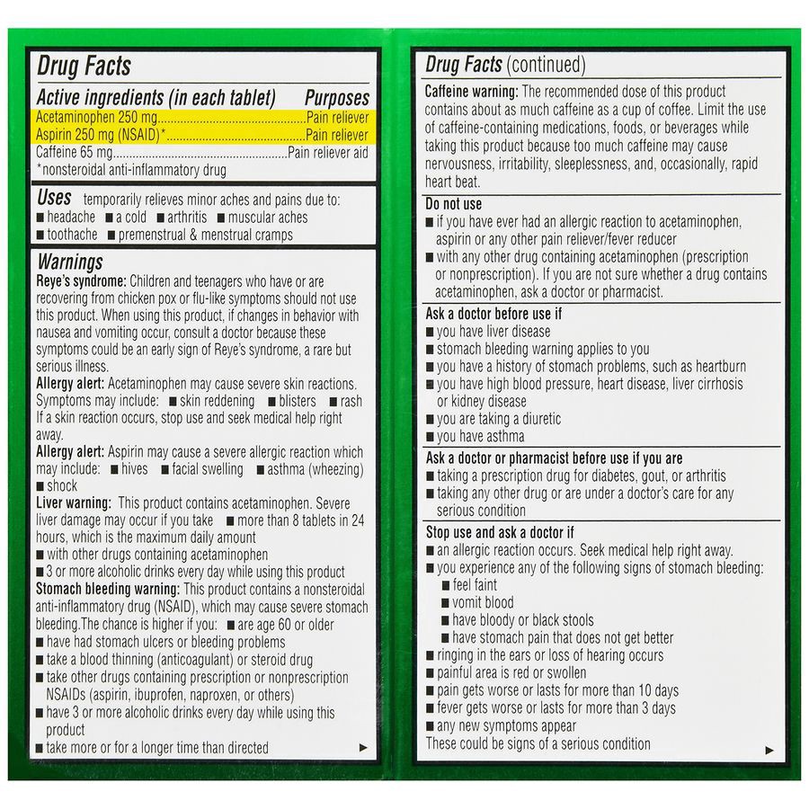 slide 4 of 5, Walgreens Headache Relief, 100 ct