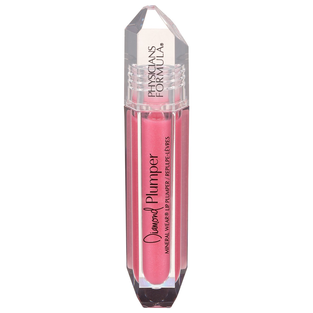 slide 1 of 1, Physicians Formula Mineral Wear Diamond Plumper Pink Radiant Cut 1711778 Lip Plumper 0.17 fl oz, 17 oz