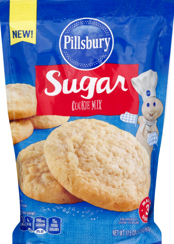 slide 1 of 1, Pillsbury Sugar Cookie Mix, 17.5 oz